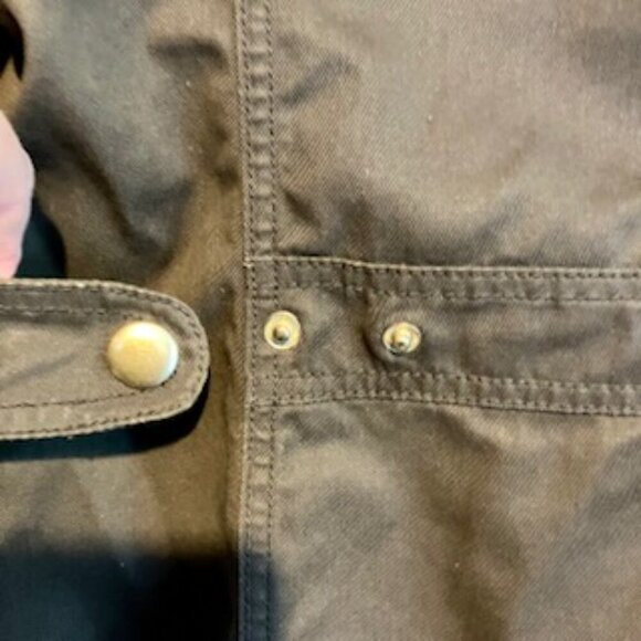 J. Crew Relaxed Boyfriend Field Jacket, Mossy Brown size small - Picture 5 of 7